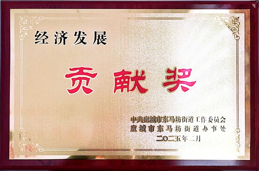 金蔚化工榮獲2024年度經(jīng)濟(jì)發(fā)展貢獻(xiàn)獎(jiǎng)，彰顯行業(yè)實(shí)力與擔(dān)當(dāng)